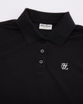 Fair Liar loose fit polo sleeveless t-shirt - Black