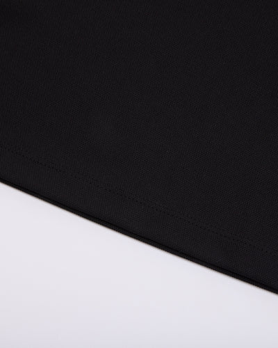 Fair Liar loose fit polo sleeveless t-shirt - Black