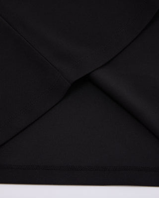 Fair Liar Loose Fit Polo Sleeveless T-shirt - Black