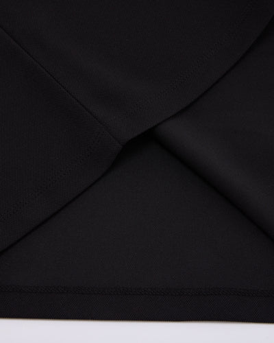 Fair Liar loose fit polo sleeveless t-shirt - Black