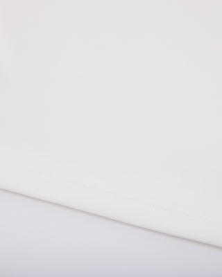 Fair Liar Loose Fit Polo Sleeveless T-shirt - White