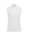 Fair Liar loose fit polo sleeveless t-shirt - White