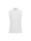 Fair Liar loose fit polo sleeveless t-shirt - White