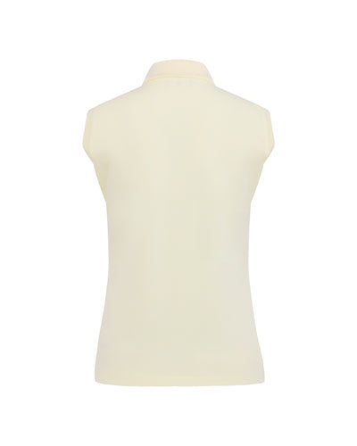 Fair Liar loose fit polo sleeveless t-shirt - Yellow