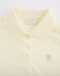 Fair Liar loose fit polo sleeveless t-shirt - Yellow