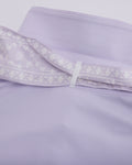 Fair Liar silk scarf set t-shirt - Lavender