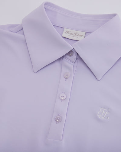 Fair Liar silk scarf set t-shirt - Lavender