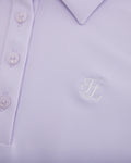 Fair Liar silk scarf set t-shirt - Lavender