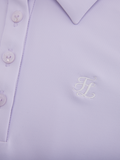 Fair Liar silk scarf set t-shirt - Lavender