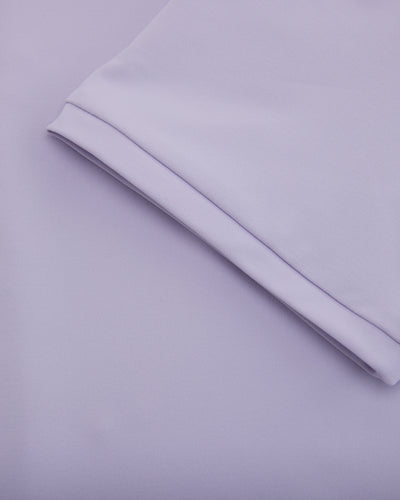 Fair Liar silk scarf set t-shirt - Lavender