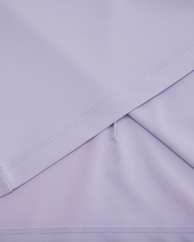 Fair Liar silk scarf set t-shirt - Lavender