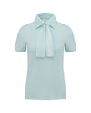 Fair Liar silk scarf set t-shirt - Mint