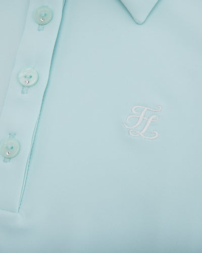 Fair Liar silk scarf set t-shirt - Mint