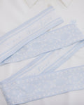 Fair Liar silk scarf set t-shirt - White
