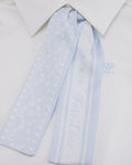 Fair Liar silk scarf set t-shirt - White