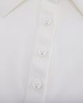 Fair Liar silk scarf set t-shirt - White