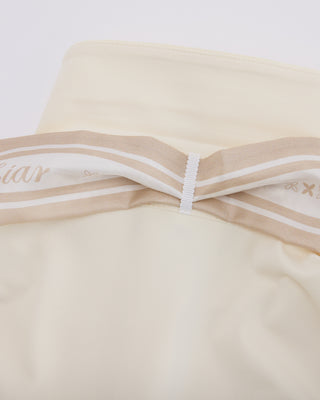 Fair Liar Silk Scarf Set T-shirt - Cream