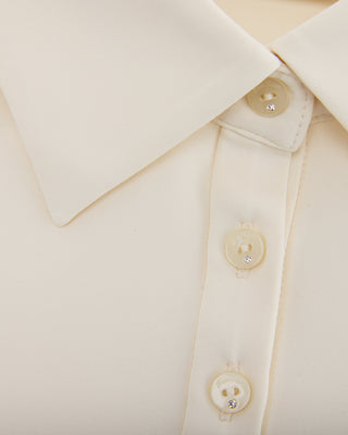 Fair Liar Silk Scarf Set T-shirt - Cream