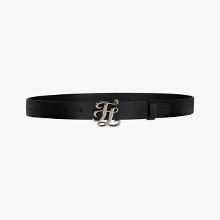 Symbol Leather Belt (Black)