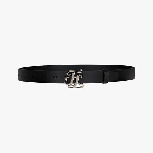 Symbol Leather Belt (Black)