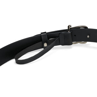 Symbol Leather Belt (Black)