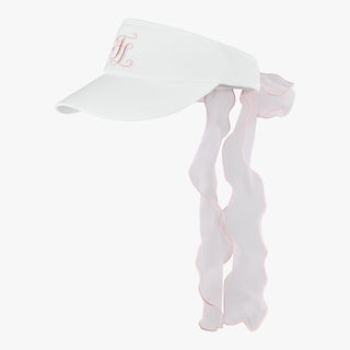 Color Organza Visor (Coral)