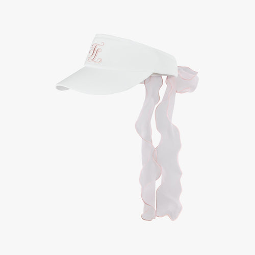 Color Organza Visor (Coral)