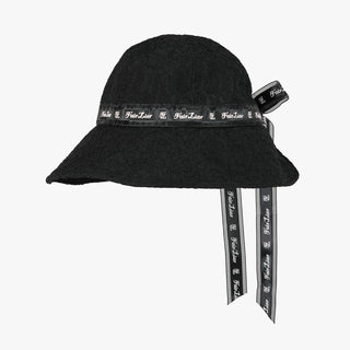 Lace Bonnet Hat (Black)