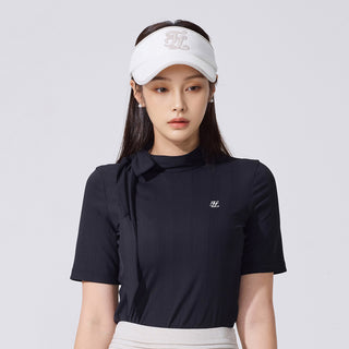 Twinkle ribbon visor (Beige)