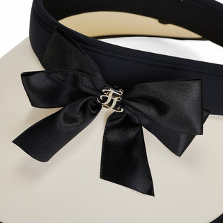 Ribbon Brim Visor (Cream)