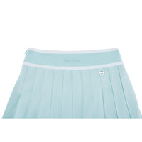 Pique Pleated Band Skirt (Mint)