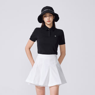 Lace Double Flare Skirt (White)