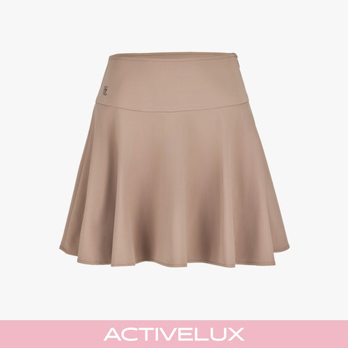 Lucé Flare Skirt (Cocoa)