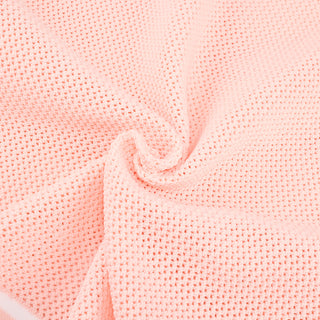 Punched V-neck Vest (Coral)