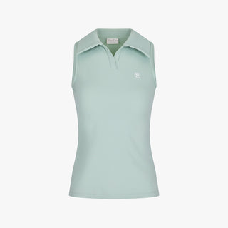 Lucé Halter Sleeveless T-Shirt (Mint)