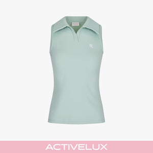 Lucé Halter Sleeveless T-Shirt (Mint)