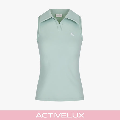 Lucé Halter Sleeveless T-Shirt (Mint)