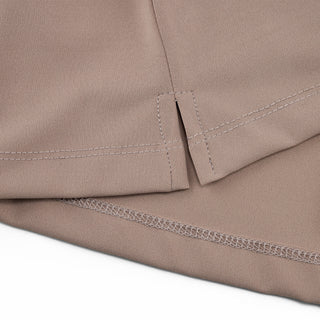 Lucé Cropped short-sleeve T-shirt (Cocoa)