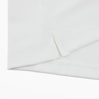 Lucé Cropped short-sleeve T-shirt (White)