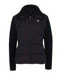 Knitted puffer Jacket - Black