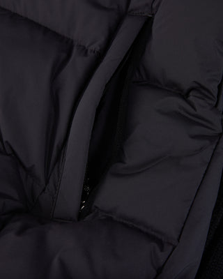 Knitted puffer Jacket - Black