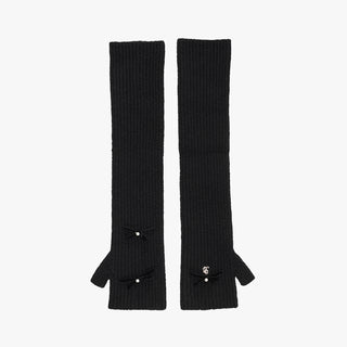 Knitted Arm Warmer (Black)