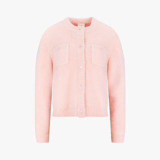 Stitch Windproof Cardigan (Pink)