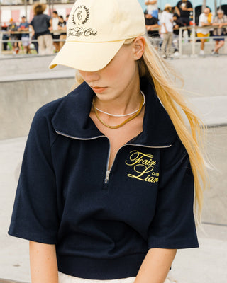 FLC Half Zip Pullover (Navy)