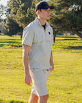 Men's Short Sleeve Anorak - Grey