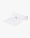 Taped wide visor - White