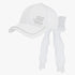 [Final sale] Pearl trimmed ribbon cap - White
