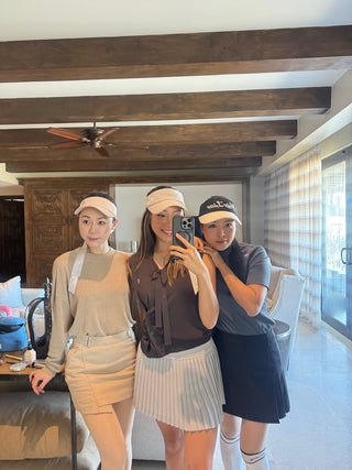 2 way Tie Knit Vest (Cocoa)