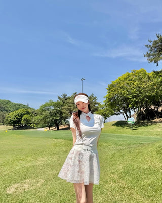 Flower Lace T-Shirt (White)