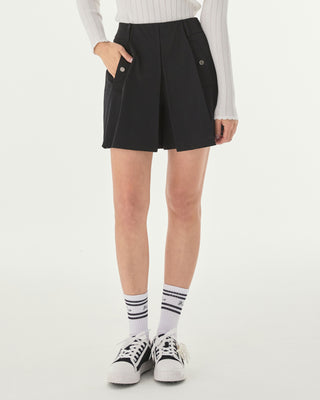 Hidden Culottes Short Pants (Black)